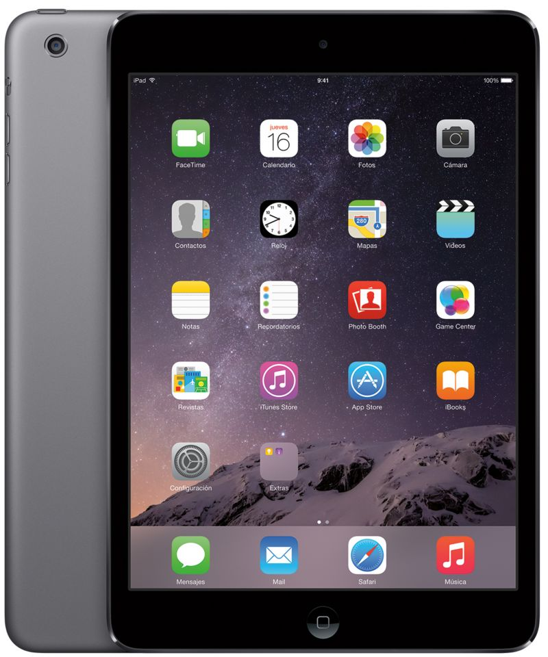 Apple iPad Mini 3 2014 (Wi-Fi / 16 GB / Space Gray) [MGNR2CI/A