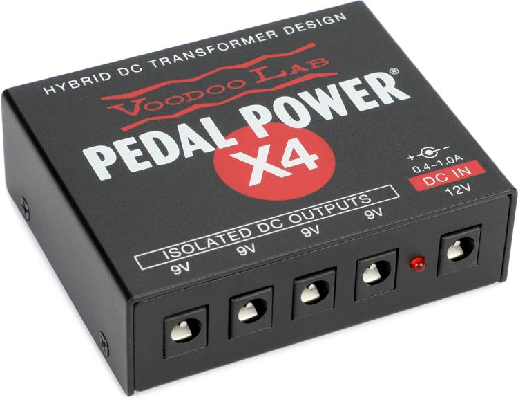 Voodoo Lab Pedal Power X4 4-output Isolated Guitar Pedal Power