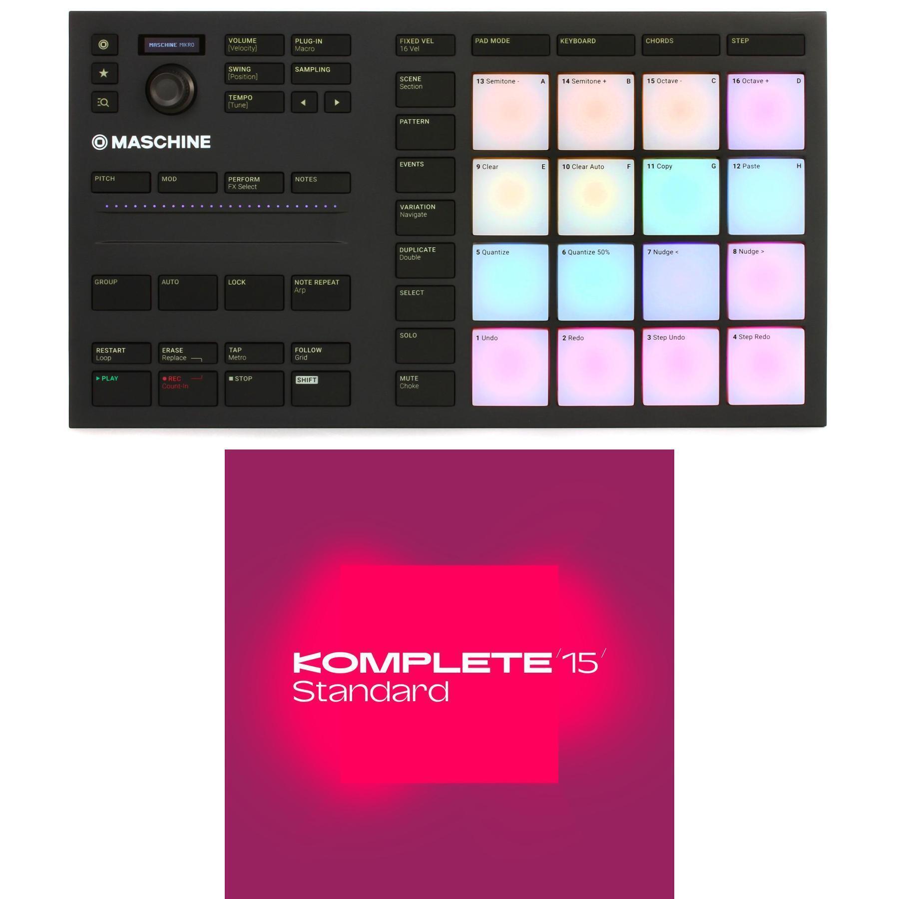 Native Instruments Maschine Mikro MK3 Production and Performance