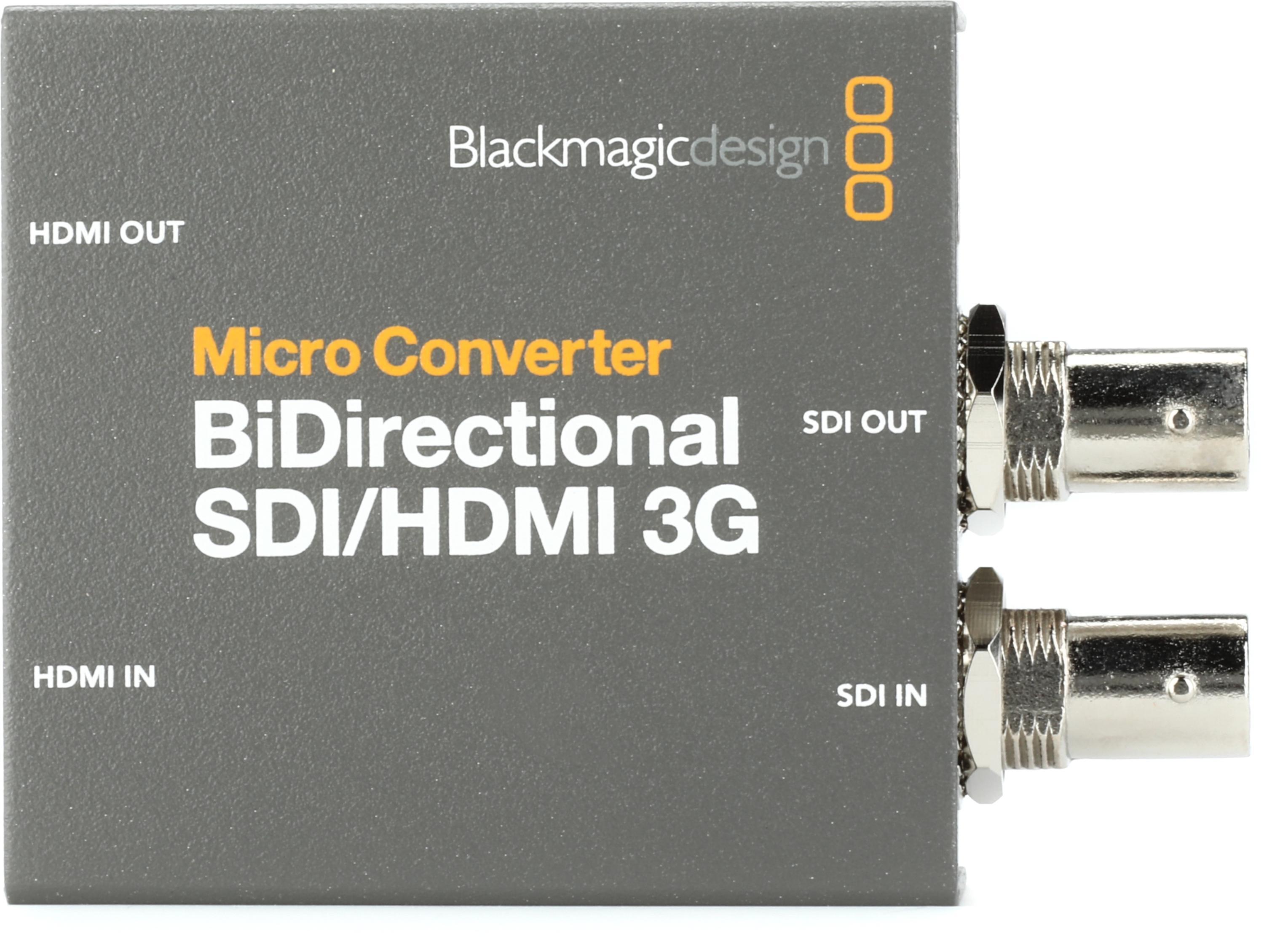 Blackmagic Design BiDirectional SDI/HDMI 12G Micro Converter with