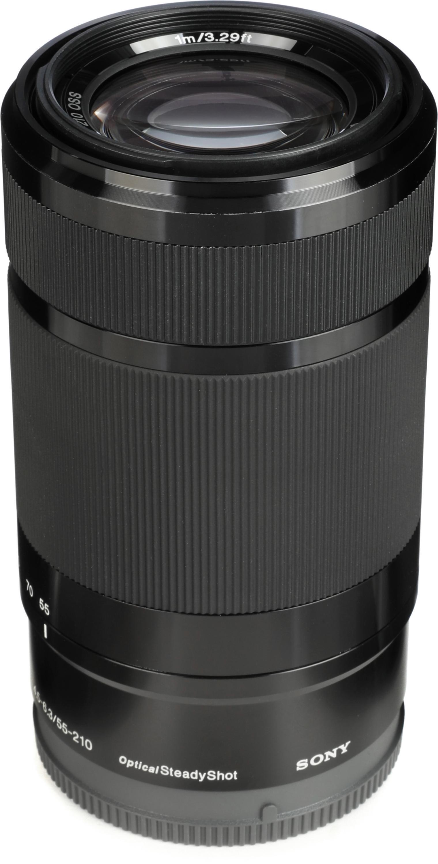 Sony SEL55210 E 55mm-210mm F4.5-6.3 OSS APS-C Telephoto Zoom Lens