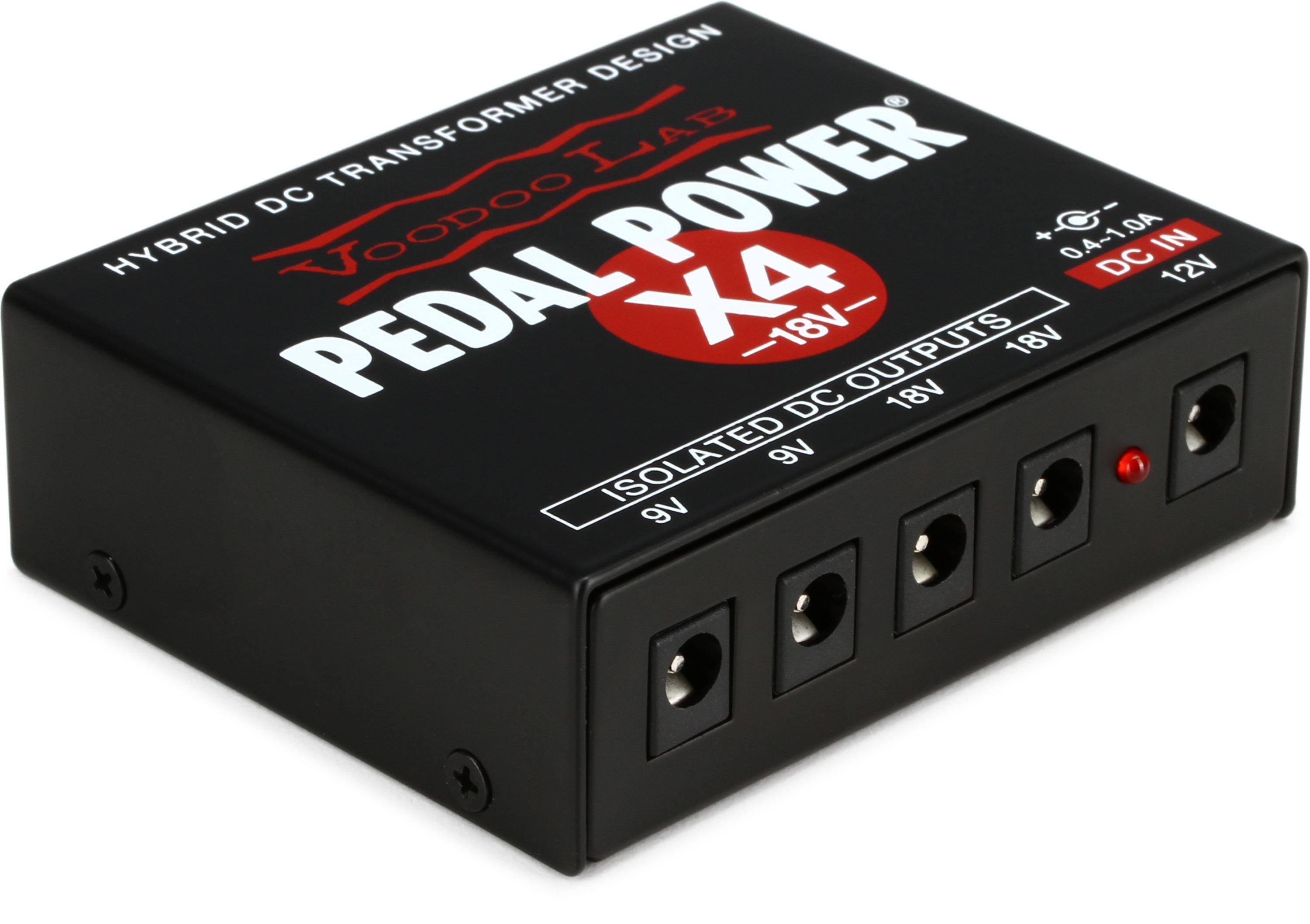 Voodoo Lab Pedal Power X4-18V Isolated Power Supply | Sweetwater