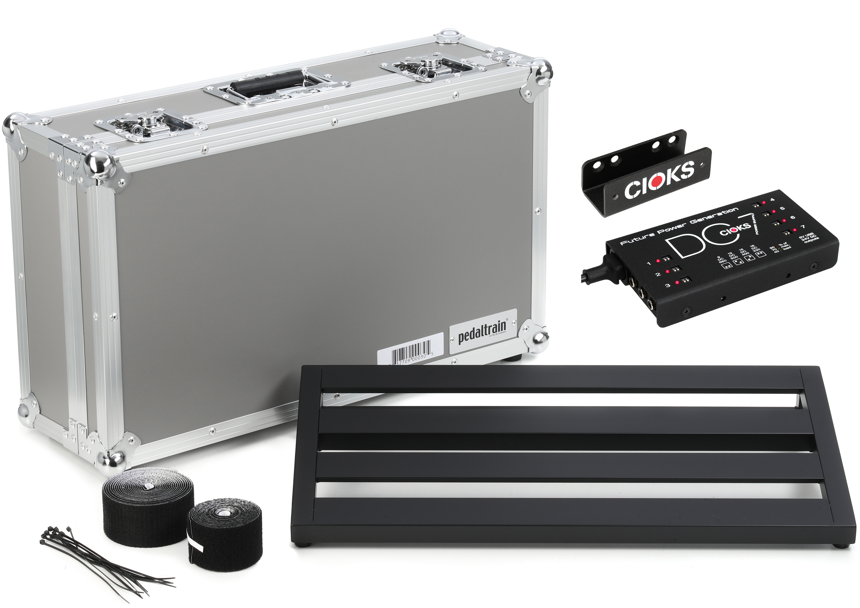 Pedaltrain Classic 2 TC 24x12.5-inch Pedalboard with Tour Case