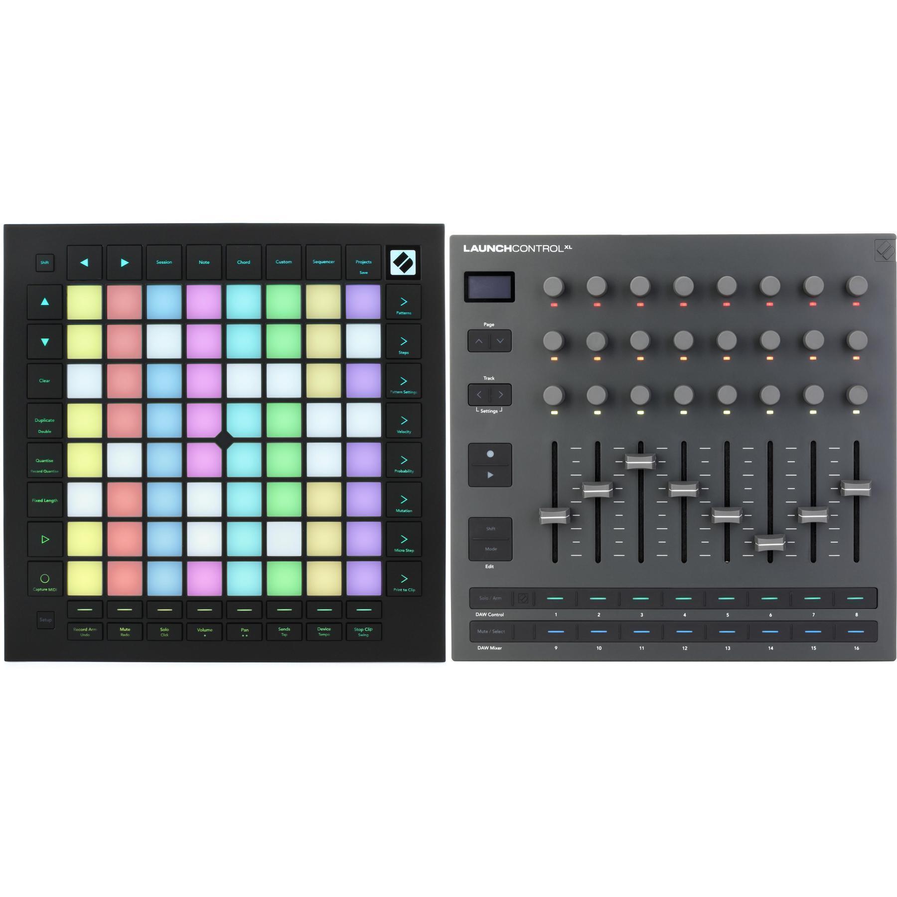 Novation Launchpad Mini MK3 Grid Controller with Launch Control XL