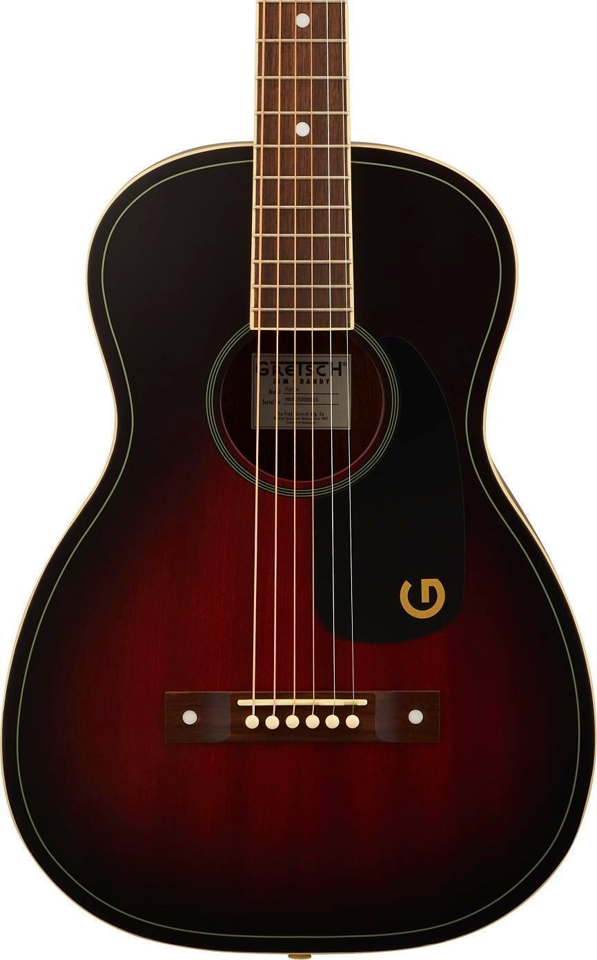 Gretsch Jim Dandy Parlor Acoustic Guitar - Deep Cherry Burst