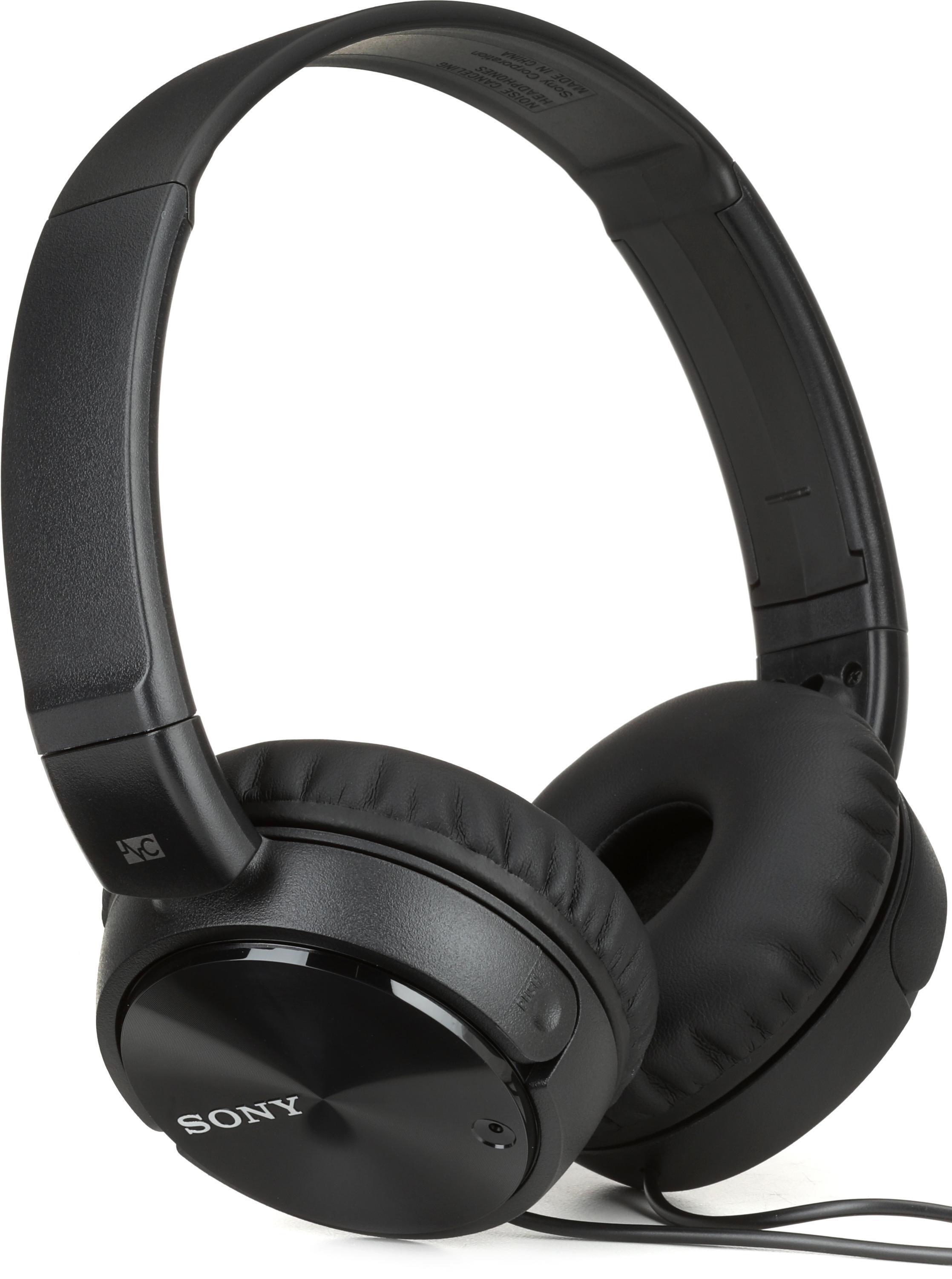 Sony MDRZX110NC Noise-canceling Headphones - Black | Sweetwater