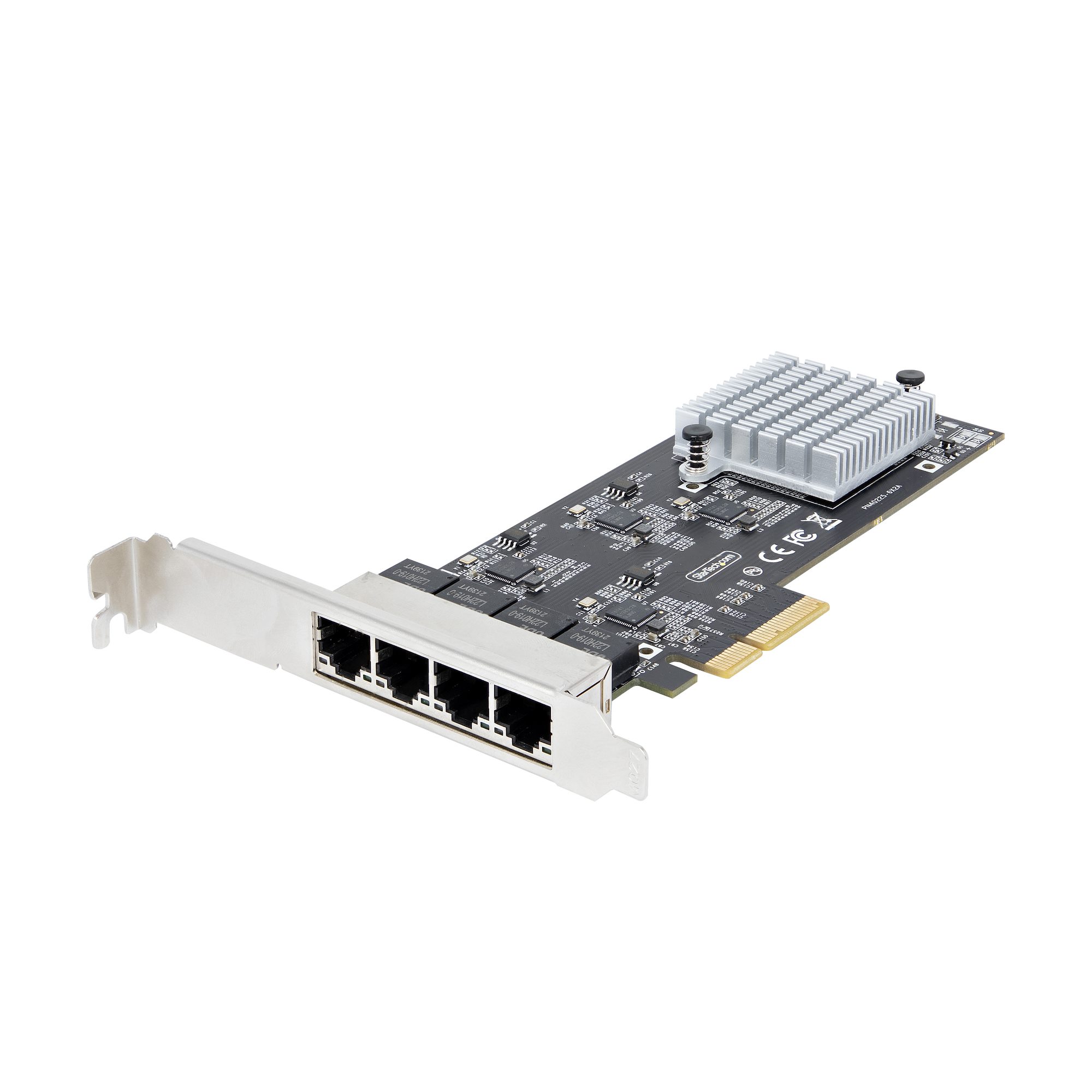 ネットワークアダプターカード／PCI Express x4／4ポート／2.5G／Intel