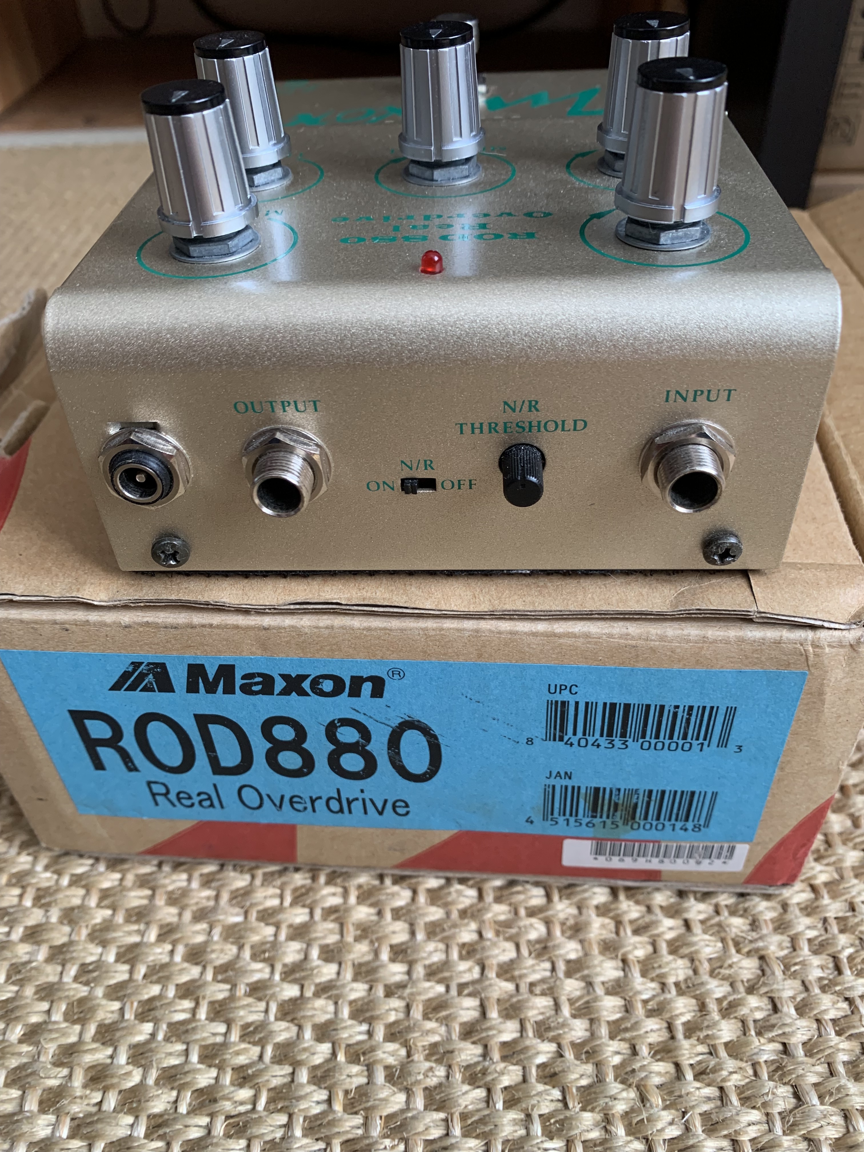 ROD-880 Real Overdrive - Maxon ROD-880 Real Overdrive - Audiofanzine