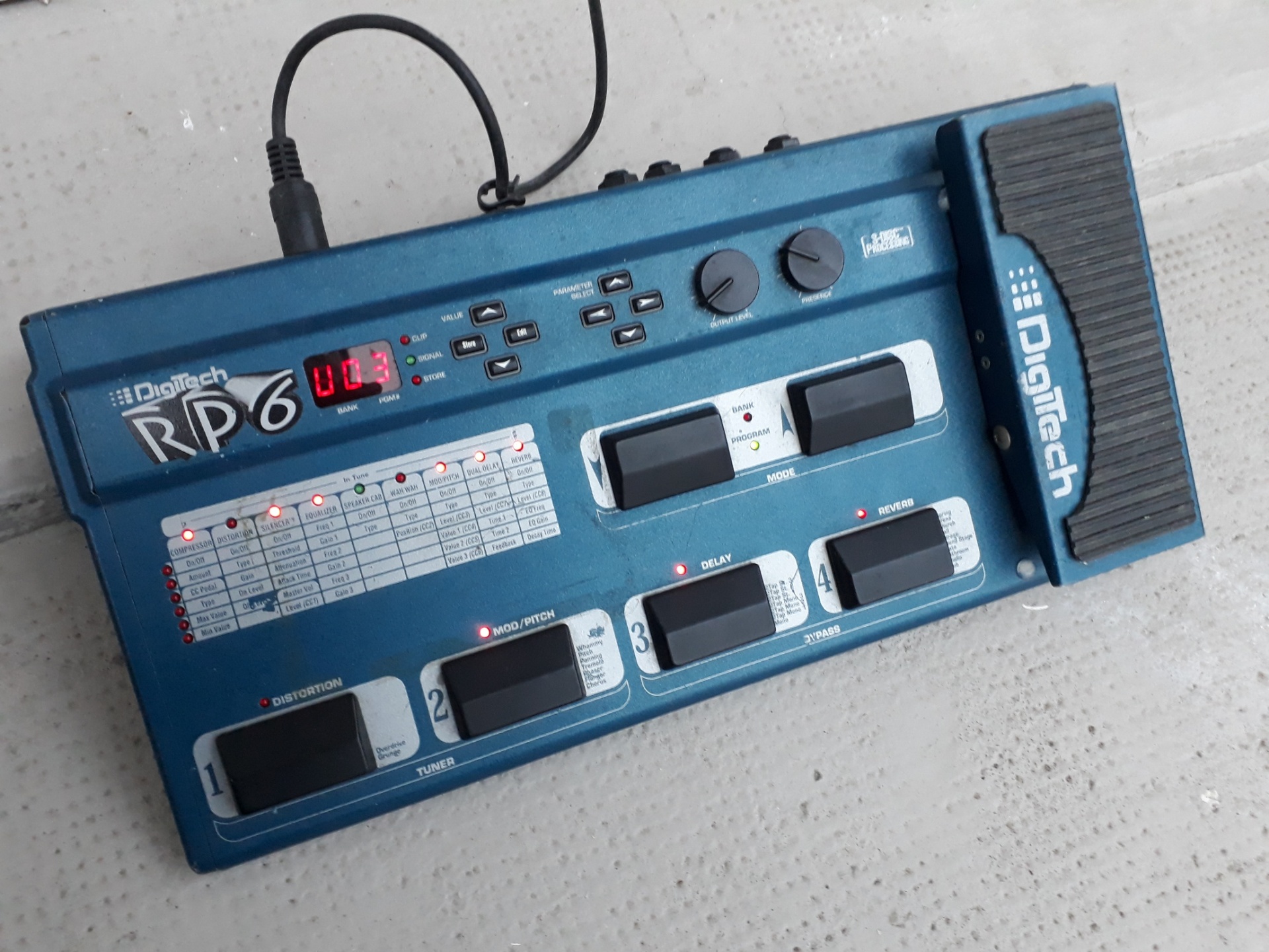 RP6 - DigiTech RP6 - Audiofanzine