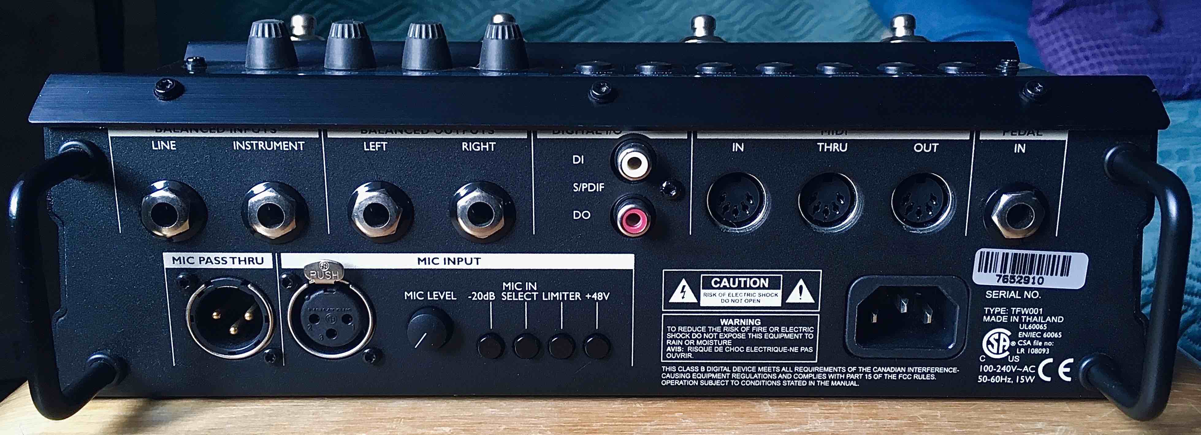 G-Natural - TC Electronic G-Natural - Audiofanzine