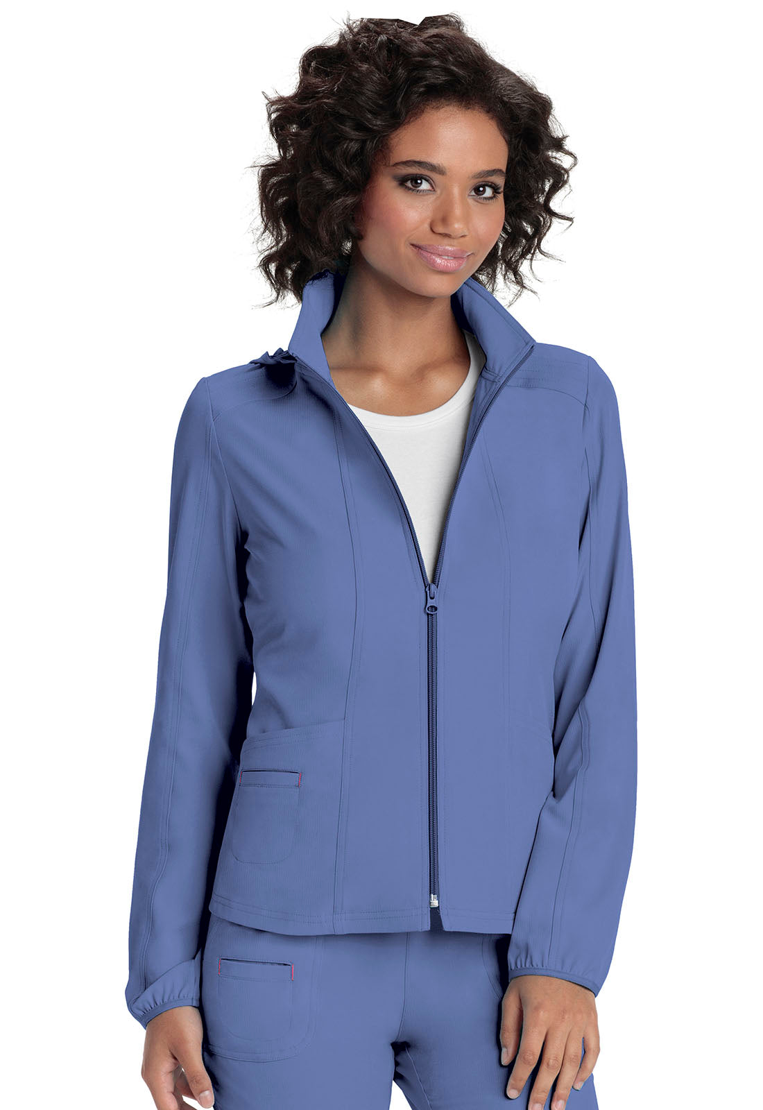 HeartSoul Women's Zip Front Warm-Up Jacket – Medix Uniforms