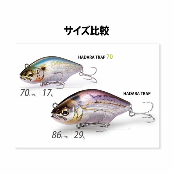 HADARA TRAP 70 SH サッパ | Megabass - メガバス オンラインショップ