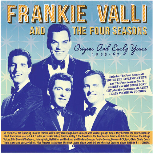 Origins And Early Years 1953-62 (CD) - Frankie Valli & the Four