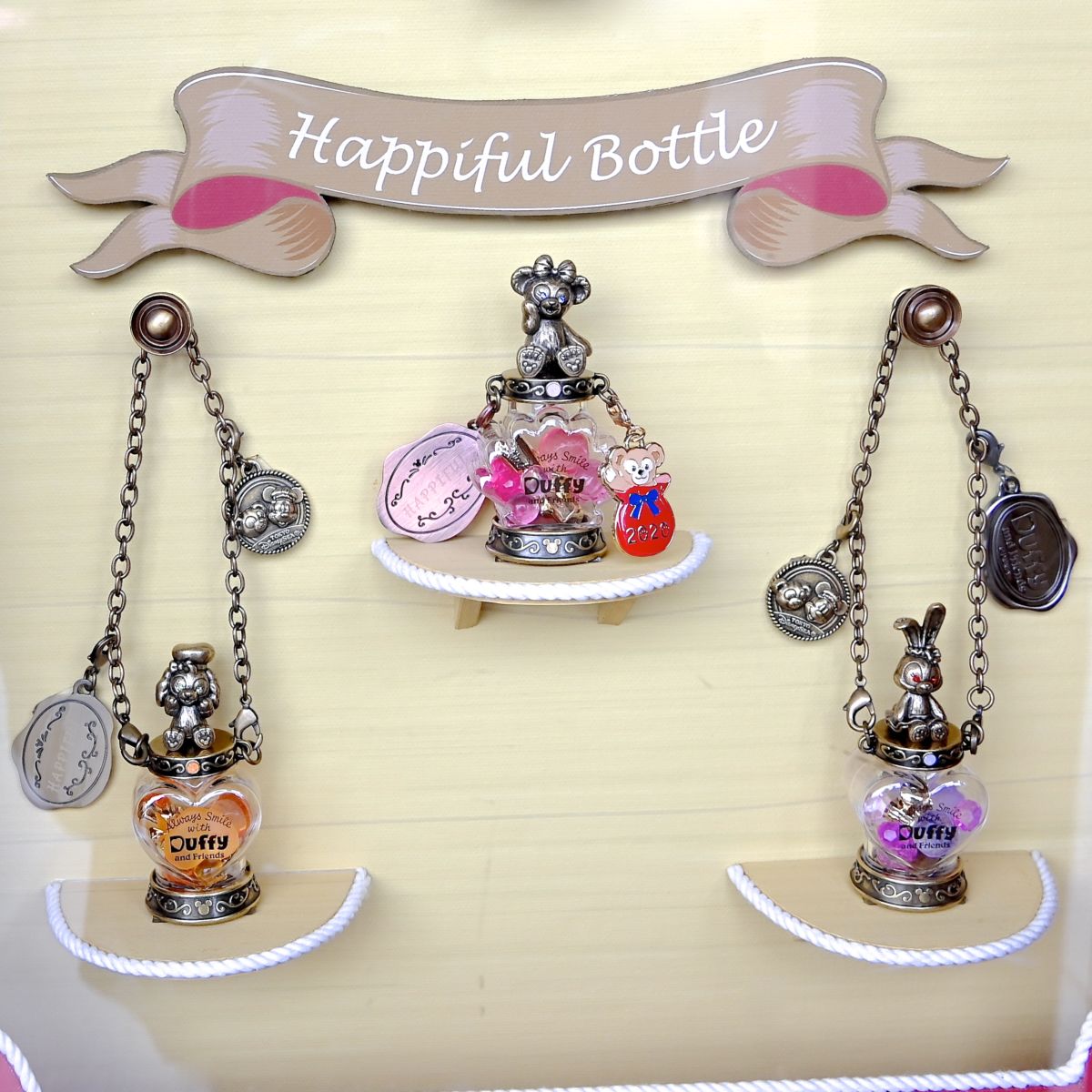 く*ま様 貴重☆ハピフルボトル☆全セット☆6種☆ディズニーシー