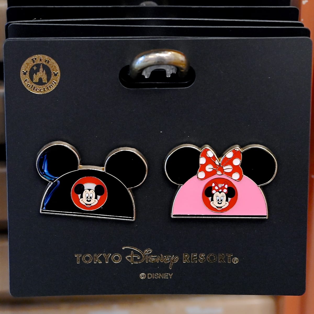 ミッキー・ミニーデザイン！東京ディズニーランド イヤーハット型