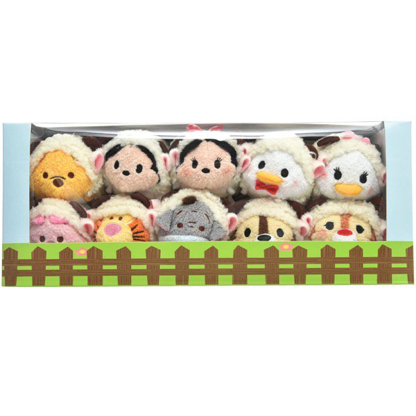 干支のひつじに変身☆TSUMTSUM(ツムツム)ぬいぐるみヒツジシリーズ -
