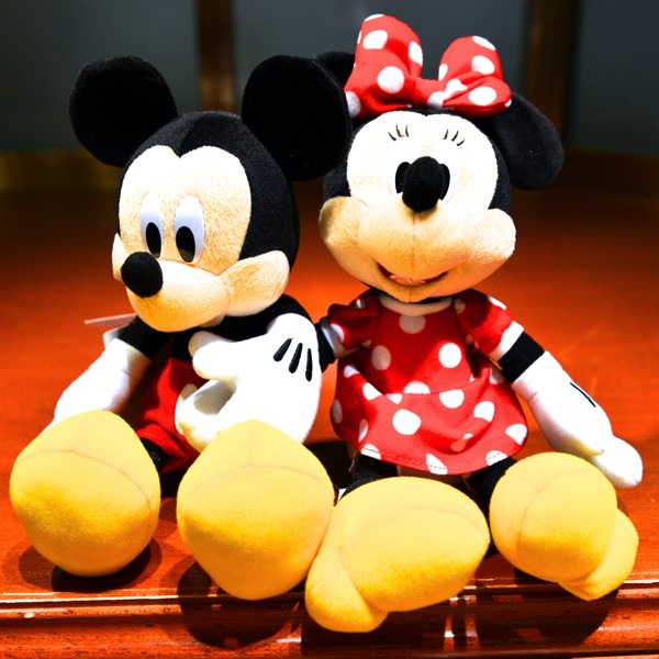 カップルで可愛い☆ディズニーキャラクターペアマグネットぬいぐるみ -