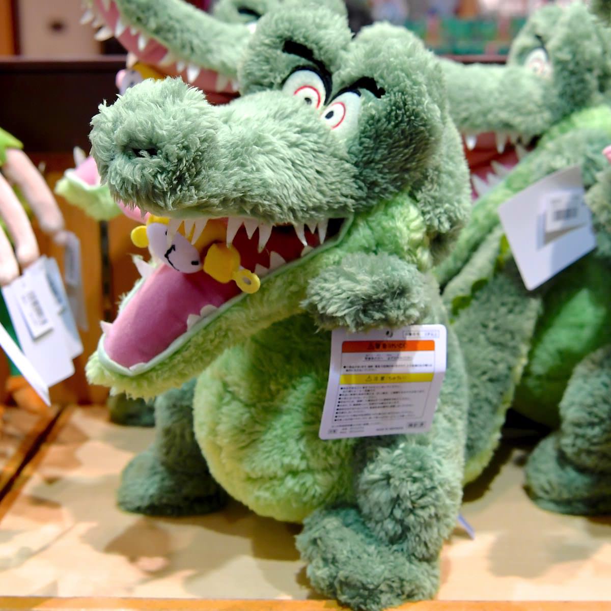 ディズニー ピーターパン ナナ チクタクワニ ぬいぐるみ3体セット