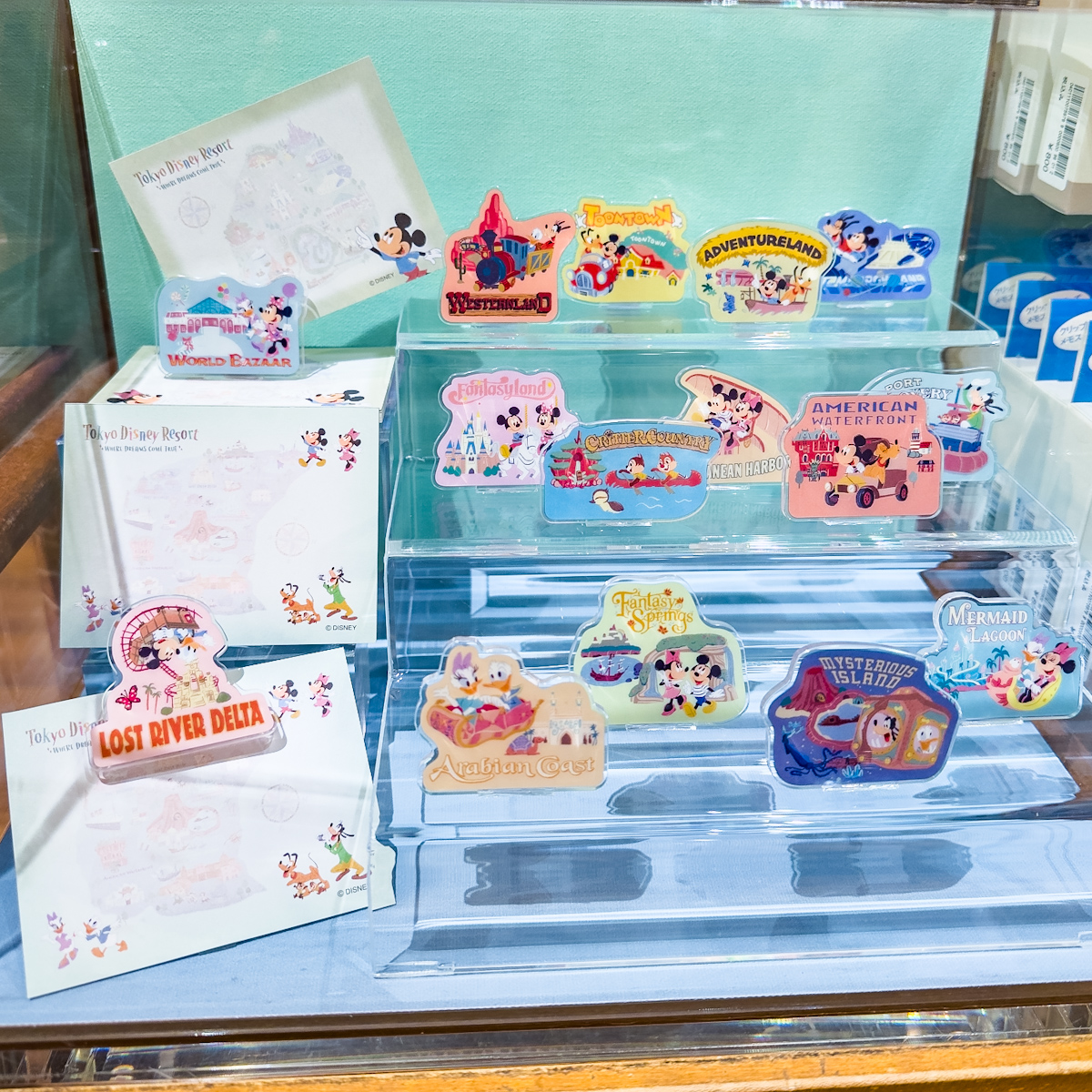 クリップ15種のランダム！東京ディズニーリゾート テーマランド