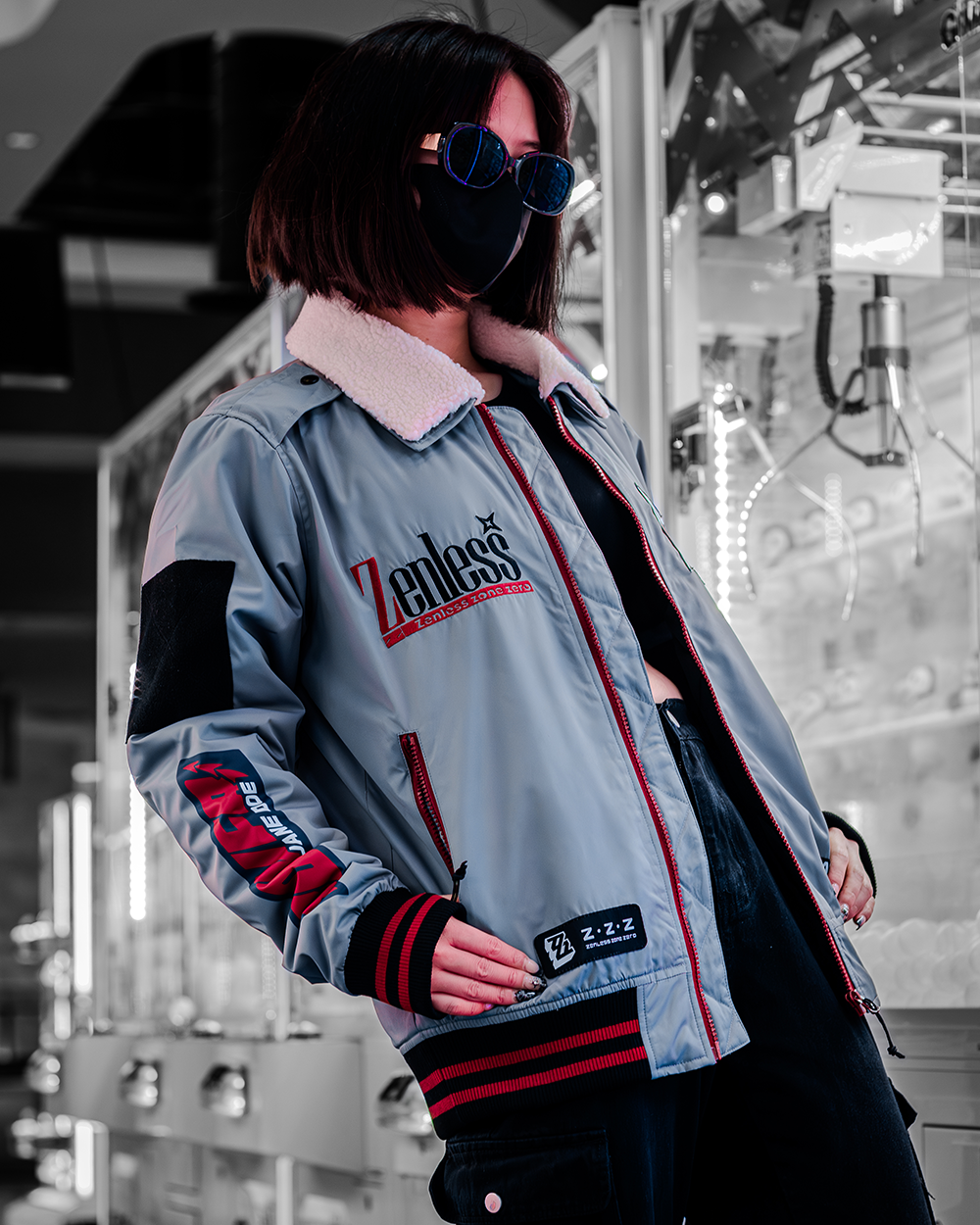 ZZZ Jane Doe Bomber Jacket – M.RAGE x HoYoverse Official Collab
