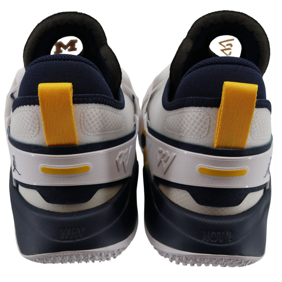 Nike Air Jordan Why Not Zero 5 Michigan Wolverines Blue Yellow