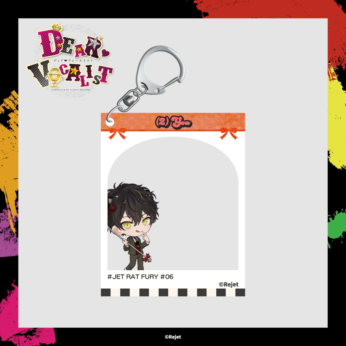 ディア♥ヴォーカリスト スイーツデート♥SNS風アクキー