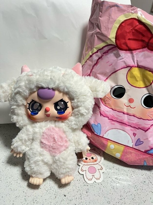 Lamb (angry eyes) - Baby Three 400% Series - Mindzai Toy Shop