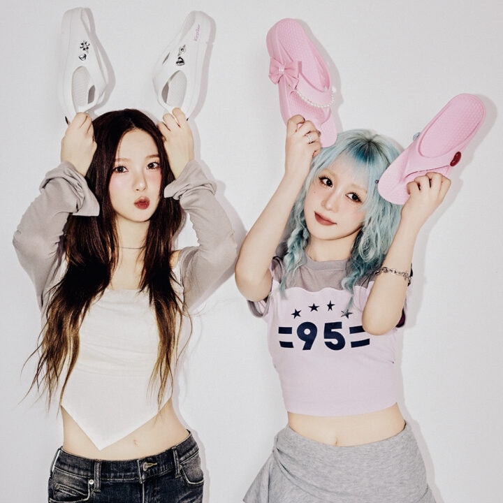 Kep1er】ユジン＆ヒカルmeet♥freeeboコラボサンダル完成!!｜【公式