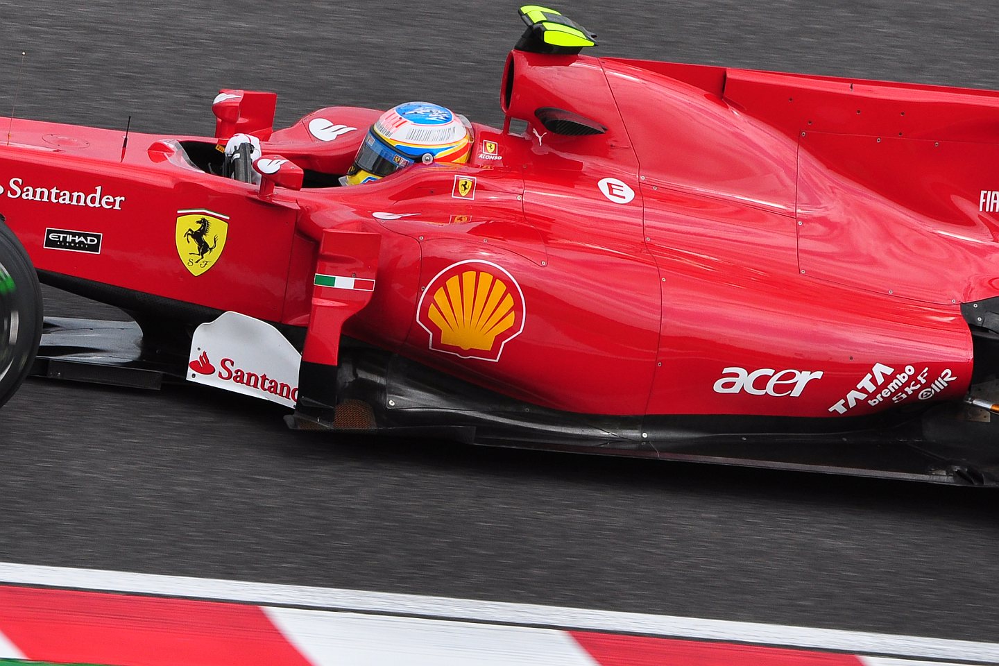 2010 F1 日本GP フェラーリ F10 フェルナンド・アロンソ: ミニカー