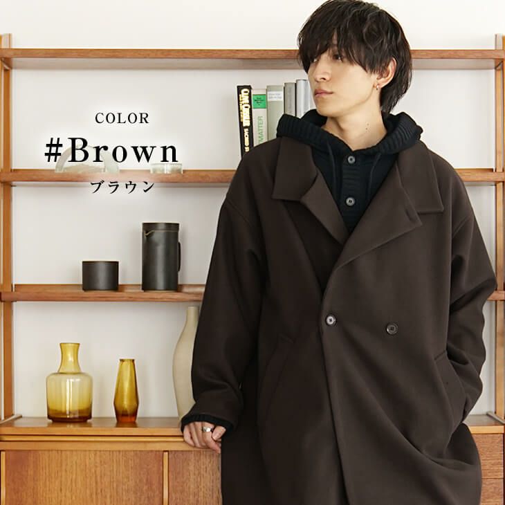 フェイクメルトン3WAYビッグコート ssj6443f