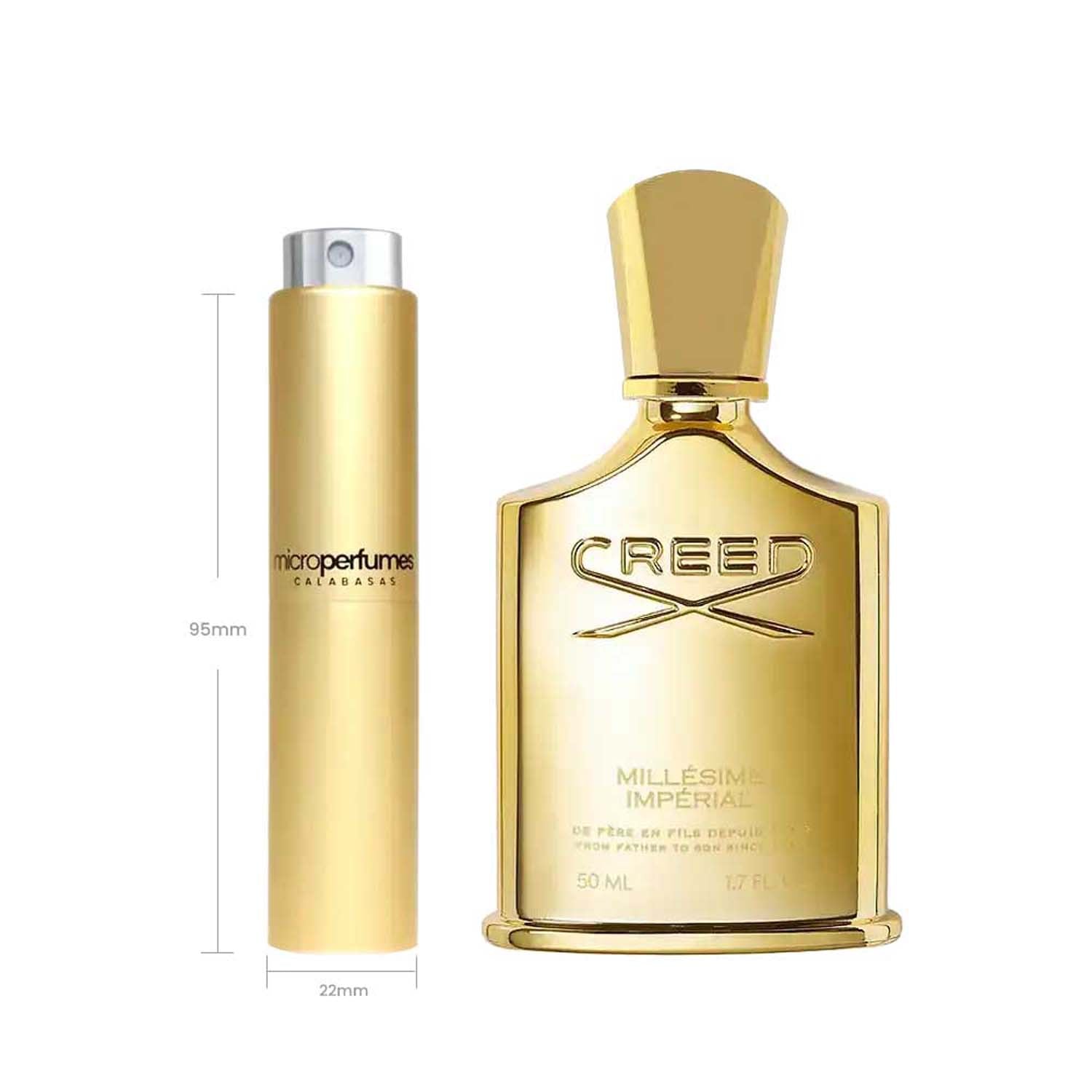 Millesime Imperial by Creed Eau de Parfum Travel Spray for Men
