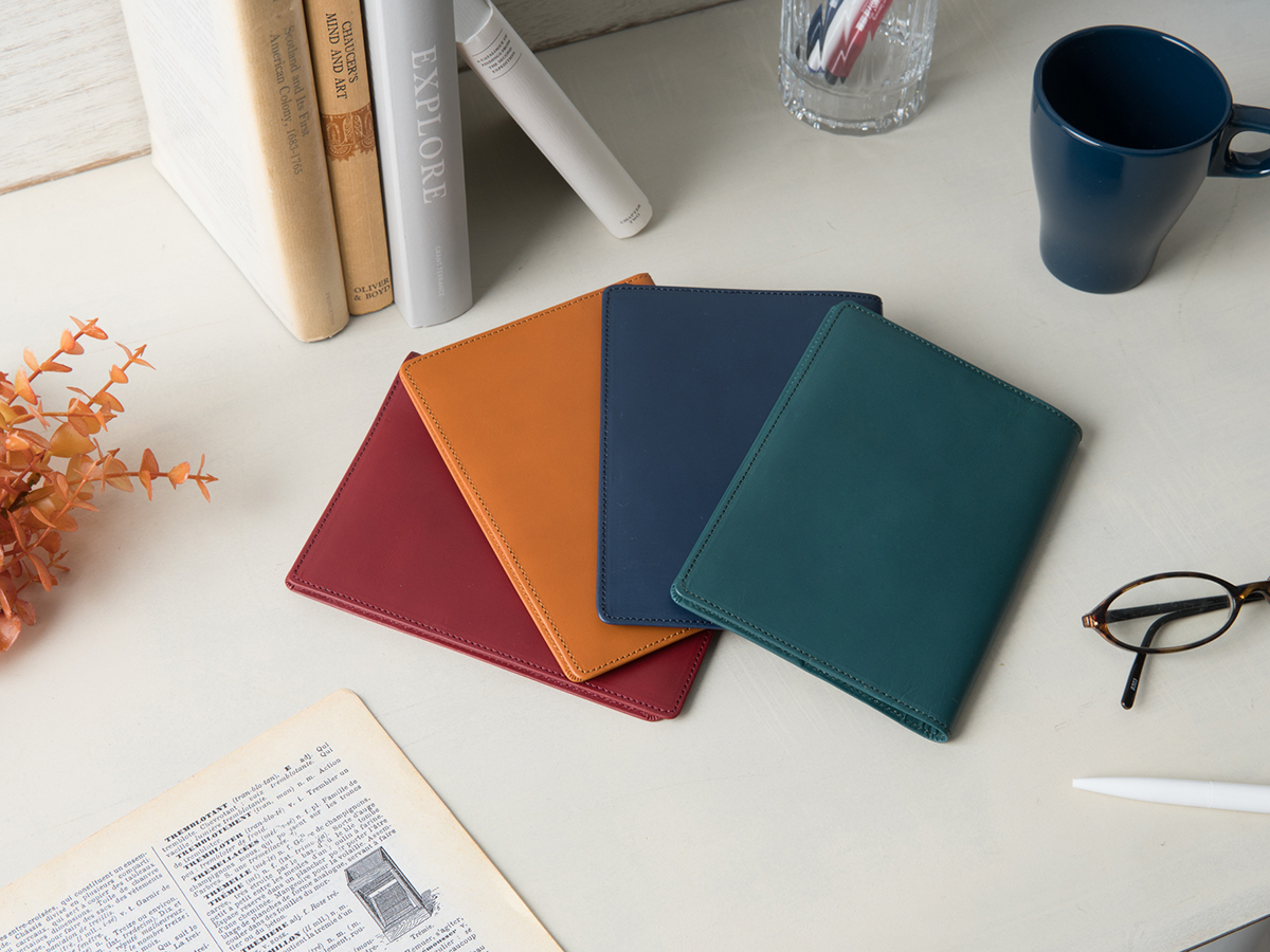 ペーパープルアップ ブックカバー（文庫本サイズ） | 革財布のお店mic