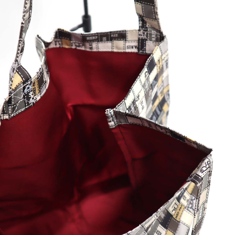 エルメス HERMES エコバッグ シルキーポップ トートバッグ レザー