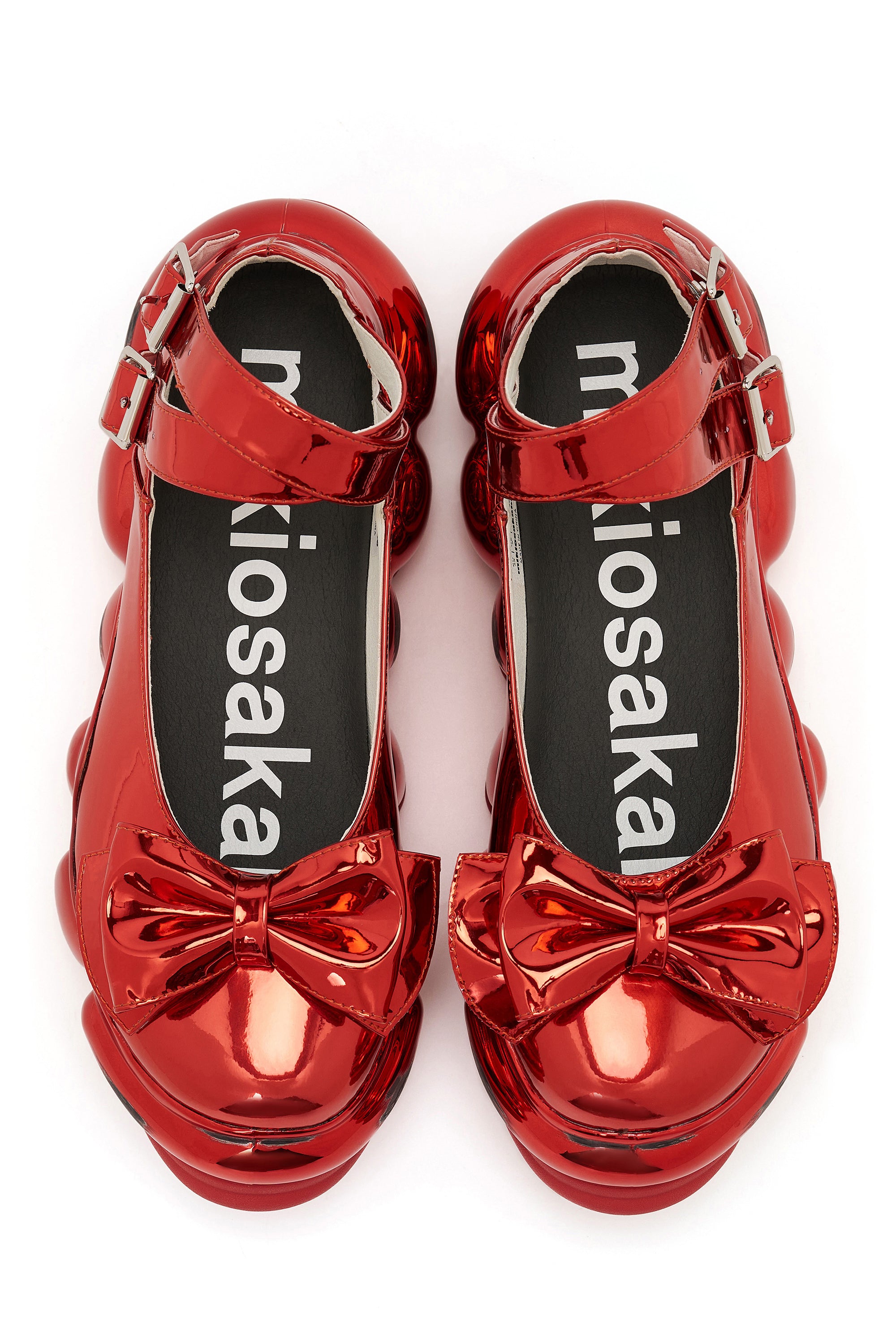 New Jewelry Chrome Mary Jane / Red｜MIKIOSAKABE&JennyFax公式ストア