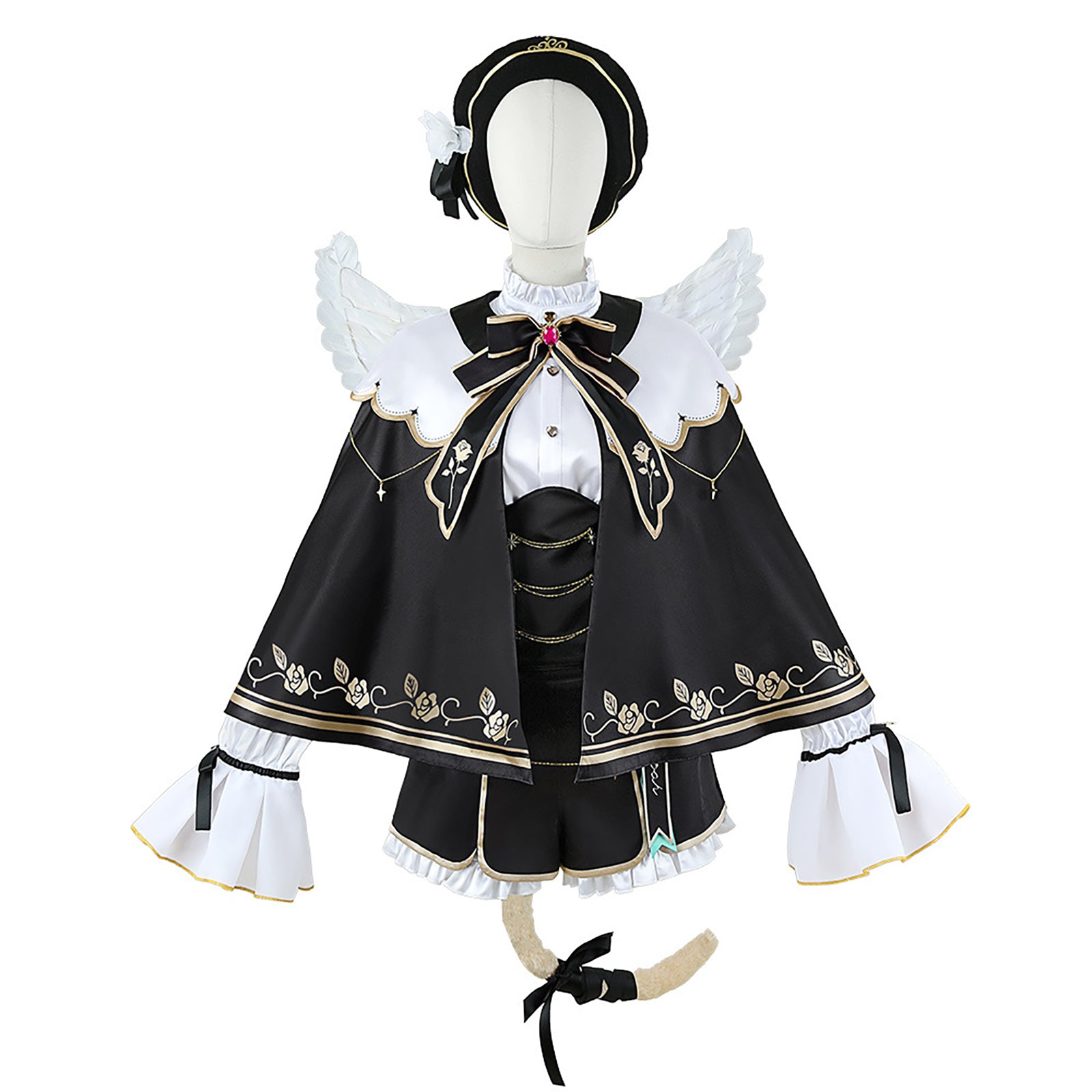 ぶいすぽっ！ 胡桃のあ コスプレ 衣装 天使 猫耳 VTuber ハロウィン