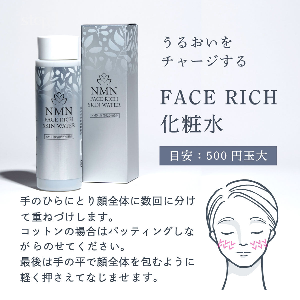 Face Rich Skin Care Set (Skin Water, Skin Essence, Skin Cream