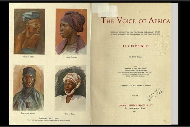 Perceptions and the Reality of Africa, Part 2: The Frobenius