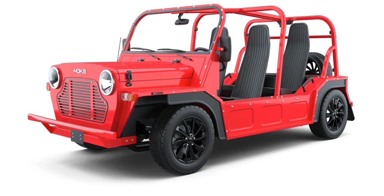 The Moke: An Iconic and Unique Electric Vehicle Adventure | by
