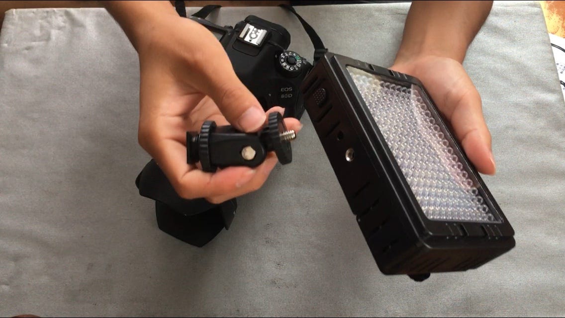 レビュー】レビュー8本分の撮影で使ってみた感想 / UTEBIT LEDビデオ