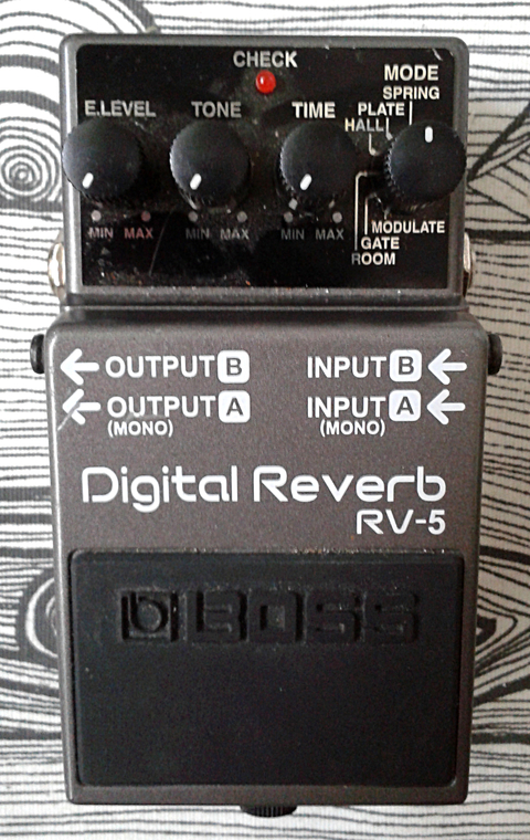 Boss RV-5 Digital Reverb – killall -9 humans