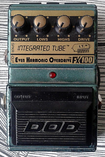 DOD FX100 Even Harmonic Overdrive – killall -9 humans