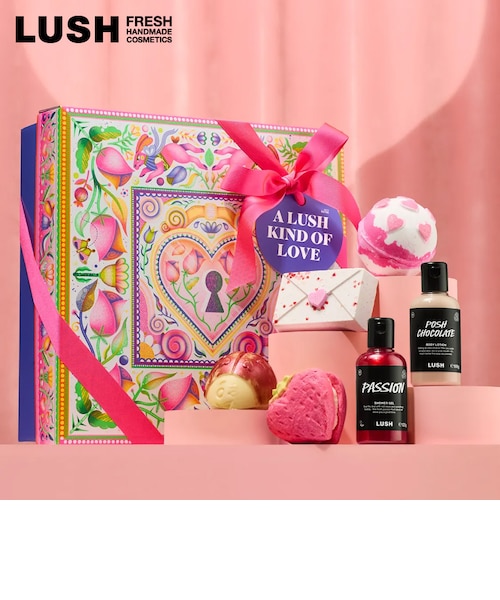 LUSH ラッシュ カインド オブ ラブ ギフト 限定 2026 バスボム 入浴剤