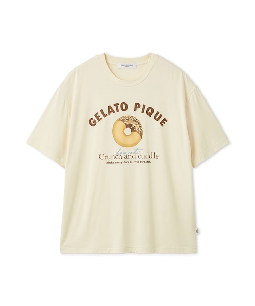 HOMME】ドーナツワンポイントプリントTシャツ｜ジェラートピケの通販