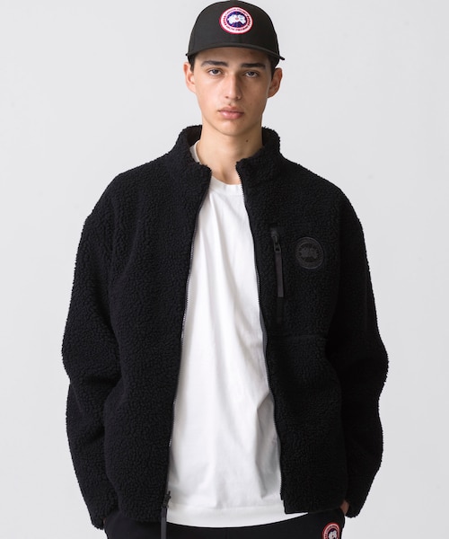 Kinross Reversible Fleece Jacket Black Label Fusion Fit<br