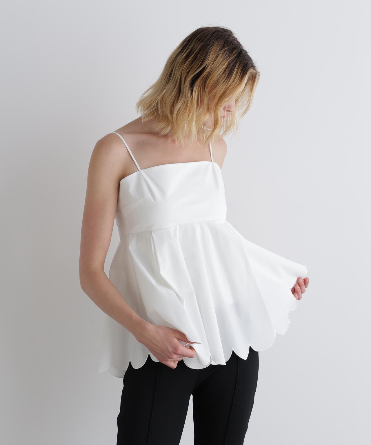 SOLOTEXブロードスカラップキャミソール | LE PHIL（ル フィル