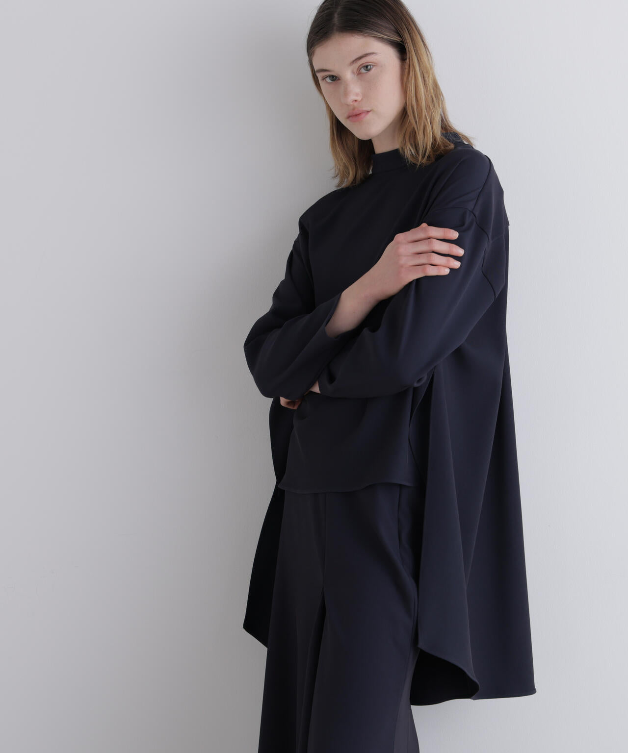 2WAYツイルロングスリーブブラウス | LE PHIL（ル フィル） ｜【公式