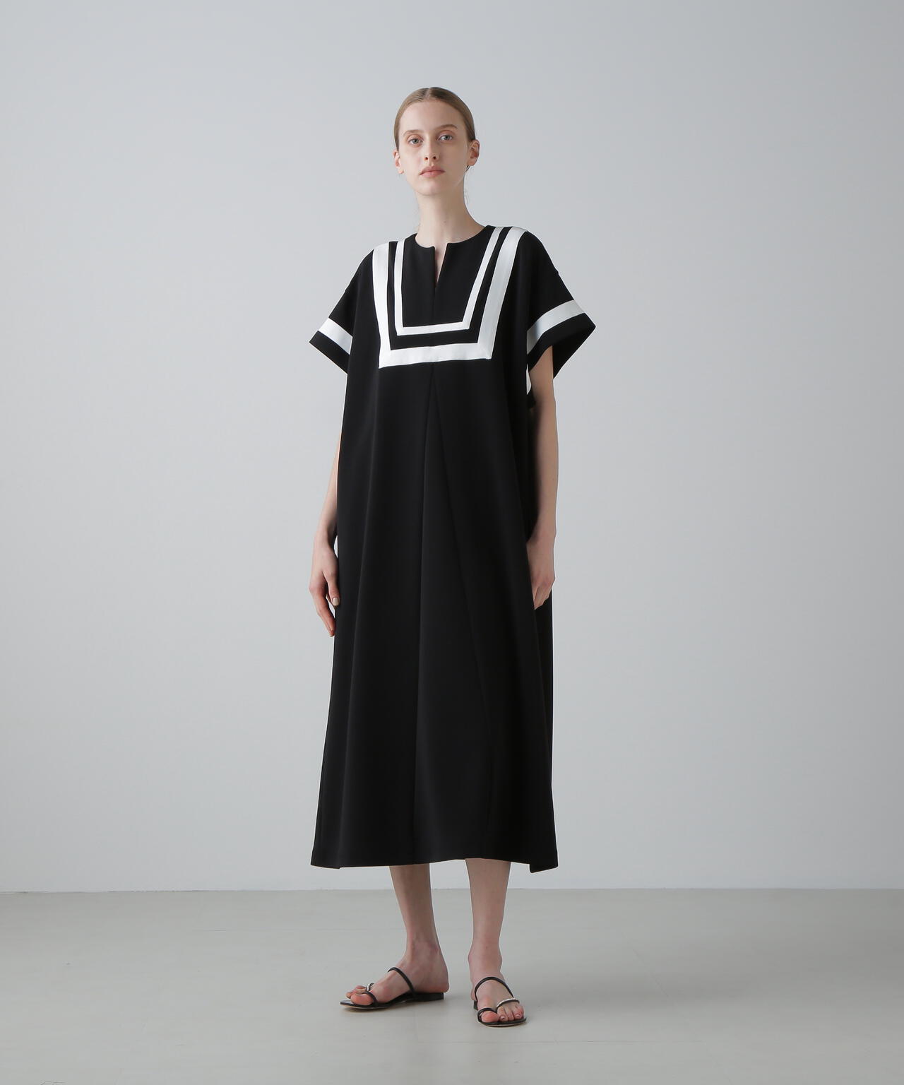 マットストレッチダンボールワンピース | ADORE（アドーア） ｜【公式