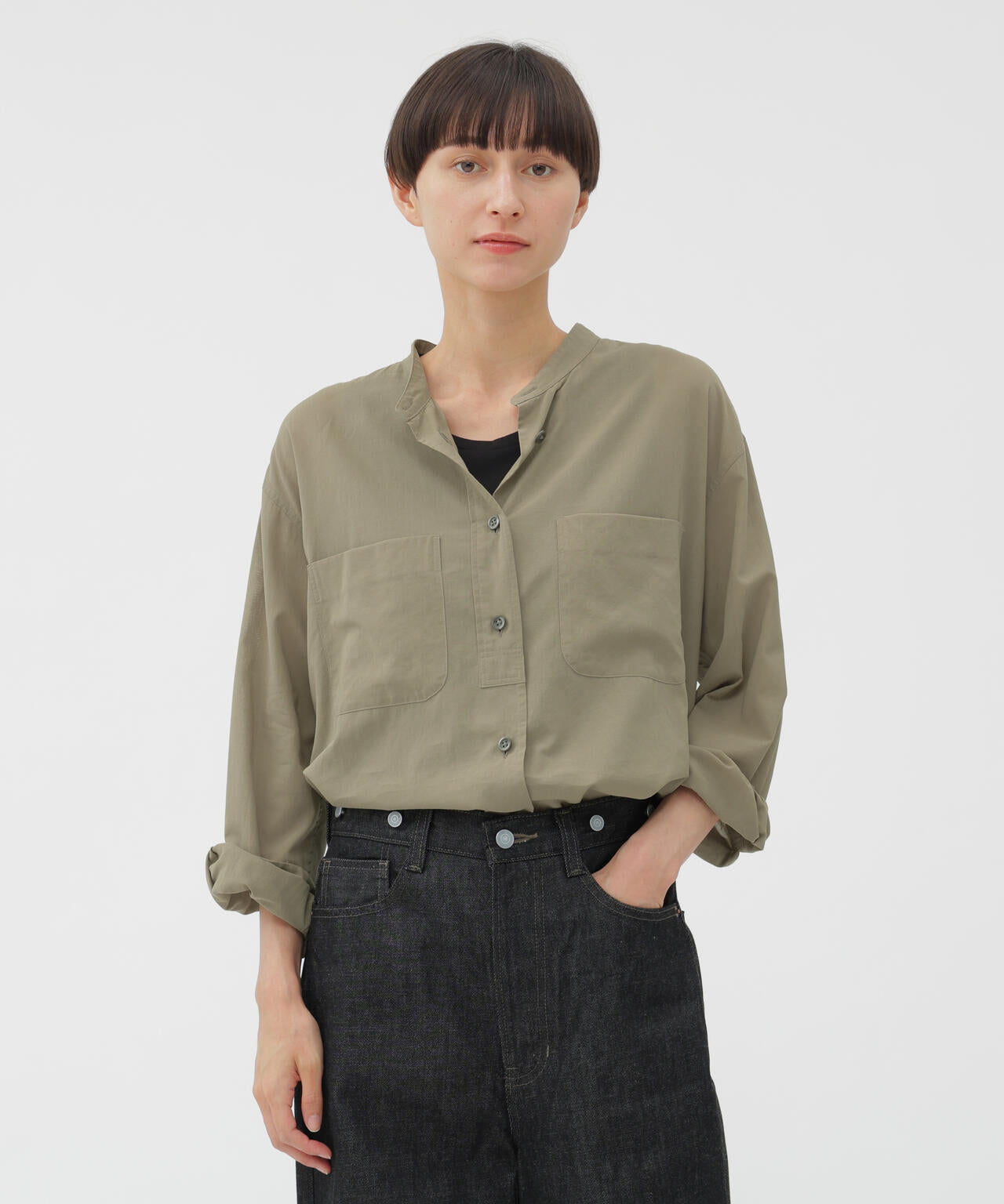 COTTON VOILE SHIRT | MARGARET HOWELL（マーガレット・ハウエル