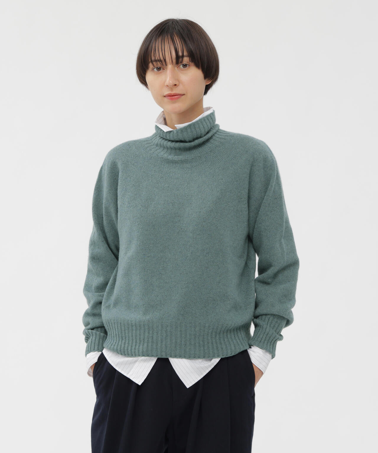 TWISTED CASHMERE WOOL KNITWEAR | MARGARET HOWELL（マーガレット