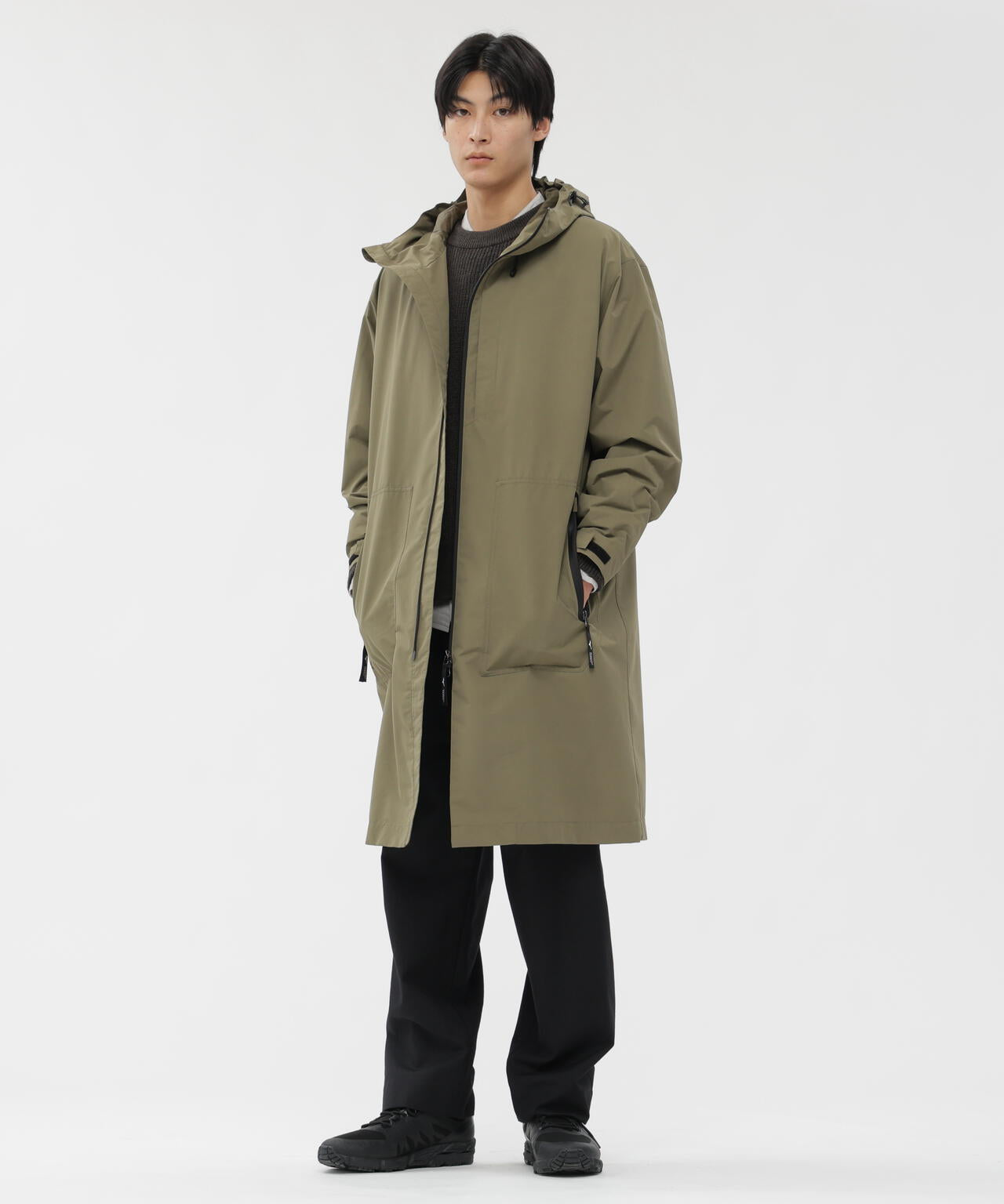 WINDSTOPPER POLYESTER POPLIN COAT | MARGARET HOWELL（マーガレット